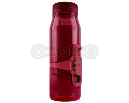 Фляга с магнитным креплением FIDLOCK TWIST single bottle 700мл., прозрачный/красный