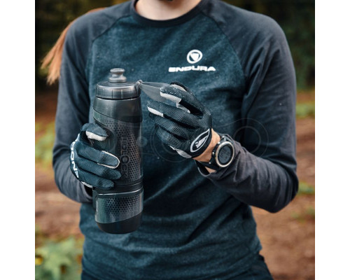 Фляга з магнітним кріпленням FIDLOCK TWIST single bottle 800мл., прозорий/чорний