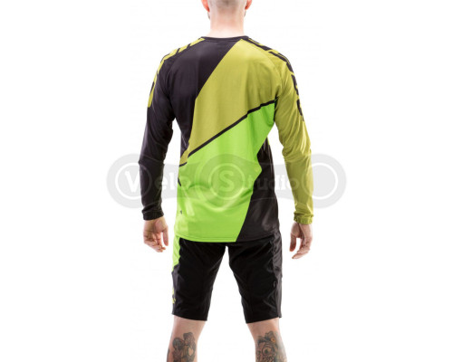 Велоджерсі MERIDA ENDURO LS LONG SLEEVE JERSEY GREEN/GREEN L