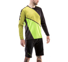 Велоджерсі MERIDA ENDURO LS LONG SLEEVE JERSEY GREEN/GREEN M