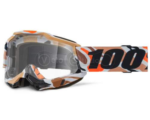 Маска 100% ACCURI 2 Goggle [Flea], Clear Lens