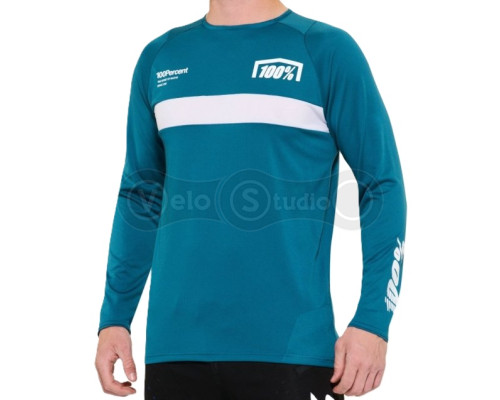 Вело джерси 100% R-CORE Long Jersey [Gulf], M