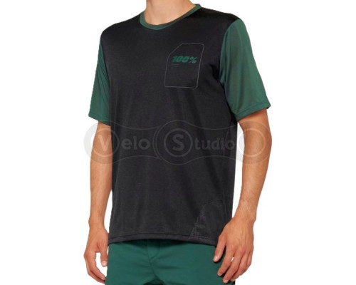 Вело джерси 100% RIDECAMP Jersey [Forest Green], L