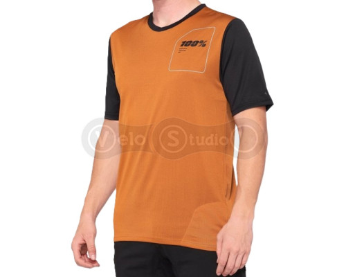 Вело джерси 100% RIDECAMP Jersey [Terracotta], L