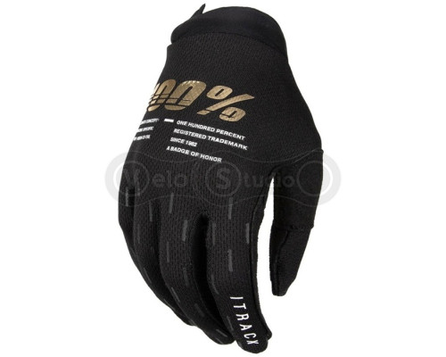 Детские перчатки 100% ITRACK Youth Glove [Black], YM (6)