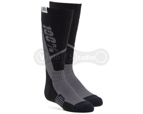 Детские мото носки Ride 100% TORQUE Youth Thick Sock [Black], YL