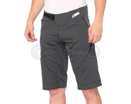 Вело шорты 100% AIRMATIC Short [Charcoal], 34