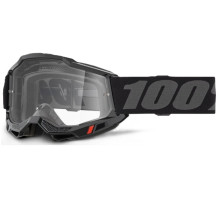 Детская маска 100% ACCURI 2 Youth Goggle [Black], Clear Lens
