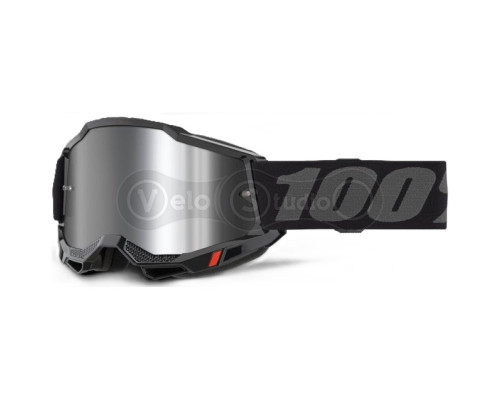 Дитяча маска 100% ACCURI 2 Youth Goggle [Black], Mirror Silver Lens