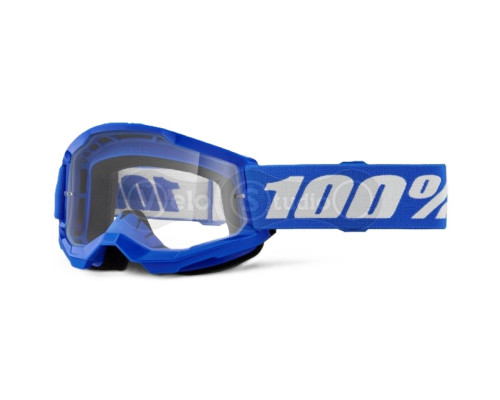 Дитяча маска 100% STRATA 2 Youth Goggle [Blue], Clear Lens