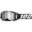 Маска 100% ARMATIC Goggle [Black], Mirror Silver Lens