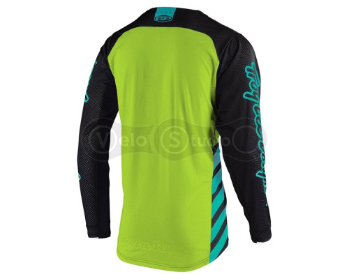 Джерсі TLD GP AIR LS Jersey [DRIFT BLACK/TURQUOISE] розмір L