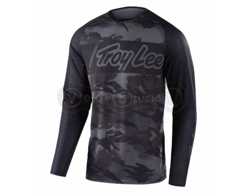 Джерси TLD SE PRO AIR JERSEY [VOX CAMO BLACK] XL