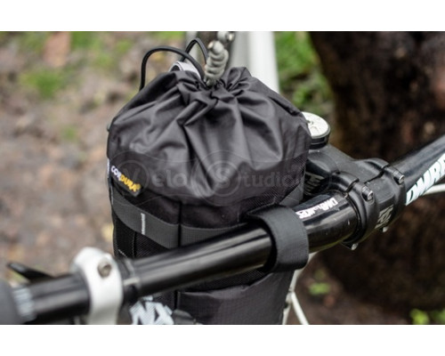 Сумка на кермо KasyBag Pocket Pack One hand (годівниця) Black-Gray