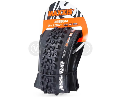 Вело покрышка MAXXIS ASSEGAI 29X2.50WT TPI-60X2 Foldable 3CG/DH/TR