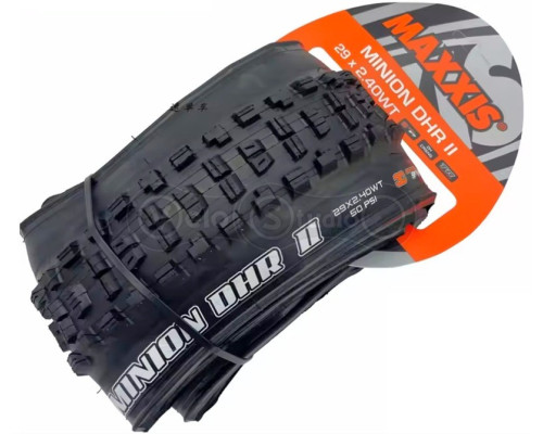 Вело покрышка MAXXIS MINION DHR II 29X2.40WT TPI-60X2 Foldable 3CG/DH/TR