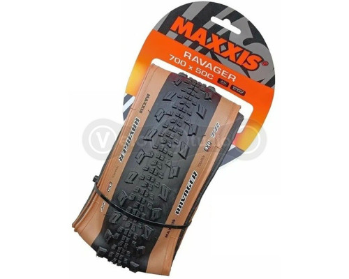 Вело покрышка MAXXIS RAVAGER 700X50C TPI-60 Foldable EXO/TR/TANWALL