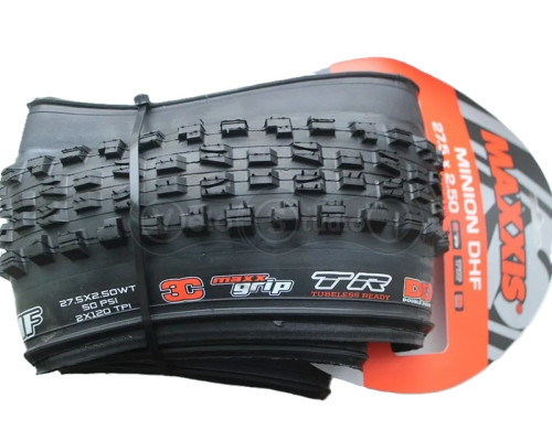 Вело покришка MAXXIS MINION DHF 27.5X2.50WT TPI-120X2 Foldable 3CG/DD/TR