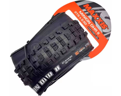 Вело покрышка MAXXIS MINION DHR II 27.5X2.50 TPI-120x2 Foldable 3CT/DD/TR