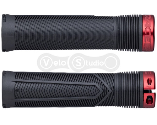 Грипси RACE FACE CHESTER, 31 мм, BLACK, RED