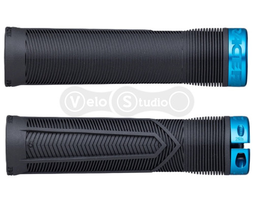 Грипсы RACE FACE CHESTER, 34 мм, BLACK, TURQOISE