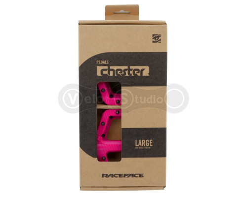 Педалі RACE FACE CHESTER 2025, LARGE, MAGENTA
