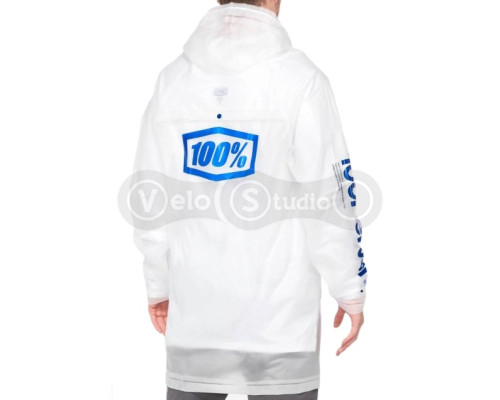 Дождевик Ride 100% TORRENT Raincoat [Clear], M