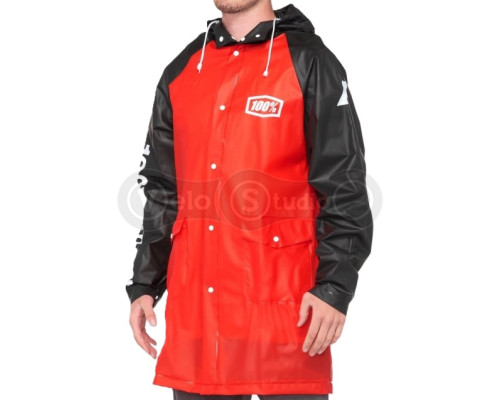Дождевик Ride 100% TORRENT Raincoat [Red], M