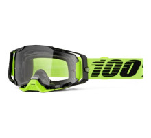 Маска 100% ARMEGA ULTRA HD Goggle [Neon Yellow], Clear Lens