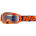 Маска 100% ARMATIC Goggle [Neon Orange], Clear Lens