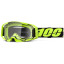 Маска 100% ARMATIC Goggle [Neon Yellow], Clear Lens