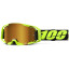 Маска 100% ARMATIC Goggle [Neon Yellow], Mirror Gold Lens