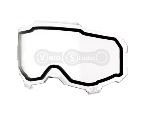 Линза для маски 100% ARMEGA Dual Lens [Clear], Dual Clear Lens