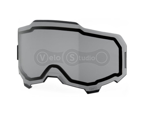 Линза для маски 100% ARMEGA Dual Lens [Smoke], Dual Grey Lens