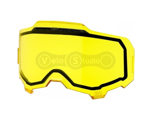 Линза для маски 100% ARMEGA Dual Vented Lens [Yellow], Dual Yellow Lens