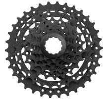 Касета SunRace CSM40 7AV B, 7 швидкостей, 11-34T, Black