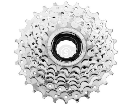 Тріскачка SunRace MFM30 , 7 швидкостей, 13-28T, Chrome