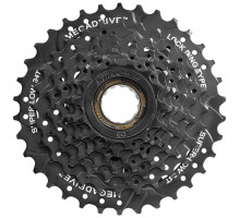 Тріскачка SunRace MFM300 7CV E, 7 швидкостей, 13-34T, Black