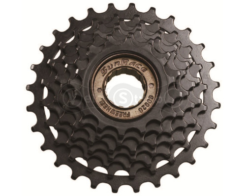 Тріскачка SunRace MFM05 7DS, 7 швидкостей, 14-28T, Black