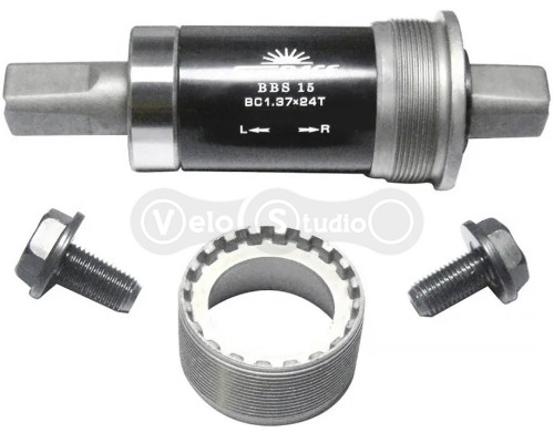 Каретка SunRace BBS15, під квадрат, 68/111 мм болти в комплекті