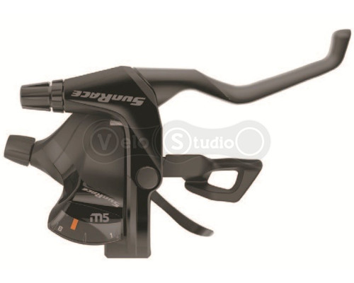 Моноблок SunRace M503 левый, 3 скорости, совместимый с V-Brake