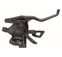 Моноблок SunRace F803 лівий, 3 швидкості, сумісний з V-Brake