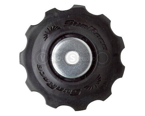 Ролик заднего переключателя Sunrace SP852 11T, пластик, черный
