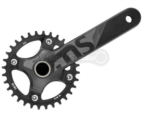 Шатуни SunRace FCMS0V Hollowtech, 175 мм, 34T, 96BCD, на 11/10/9 швидкостей