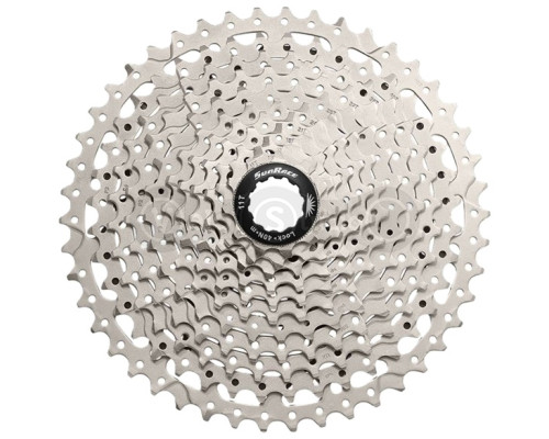 Кассета SunRace CSMS7 EAZ, 11 скоростей, 11-46Т, Silver