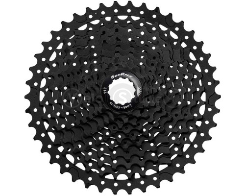 Касета SunRace CSMS2 TAZ ED, 10 швидкостей, 11-46Т, Black