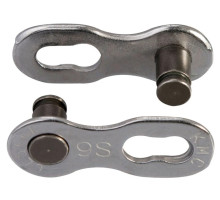 Замок цепи KMC 9R Silver EPT 9 скоростей, 1 замок (polybag)