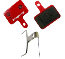 Тормозные колодки дисковые SunRace DPS10, Органика, под Shimano, Tektro