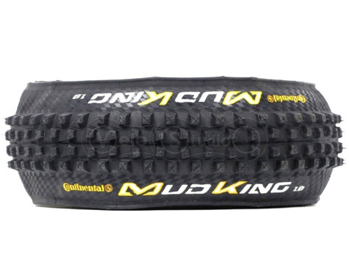 Вело покришка Continental MudKing, 27.5x1.80, BlackChili, ProTection, Tubeless Ready, Skin, чорна