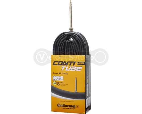 Вело камера Continental Cross 700x32C-47C, 28x1.50-1.75, S60, 160 г